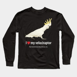 CB Cockatoo velociraptor Long Sleeve T-Shirt